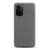 Woven Soft Fabric Case for Xiaomi Mi 11X / 11X Pro Back Cover, Shock Protection Slim Hard Anti Slip Back Cover (Grey)