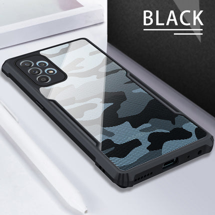 Beetle Camouflage for Samsung Galaxy A73 (5G) Back Case, [Military Grade Protection] Shock Proof Slim Hybrid Bumper Back Cover , Black