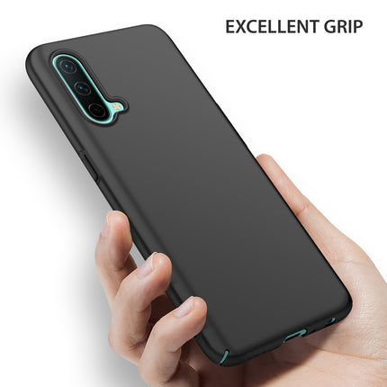 Silk Smooth Finish [Full Coverage] All Sides Protection Slim Back Case Cover for OnePlus Nord CE (5G) / One Plus Nord CE (5G) (Black)
