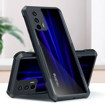 Beetle for Realme GT (5G) Back Case, [Military Grade Protection] Shock Proof Slim Hybrid Bumper Cover (Black)