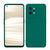 Matte Lens Protective Back Cover for Realme GT 2 Pro , Slim Silicone with Soft Lining Shockproof Flexible Full Body Bumper Case (Green)