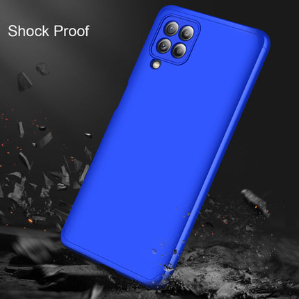 Double Dip Full 360 Protection Back Case Cover for Samsung Galaxy M32 (Blue)