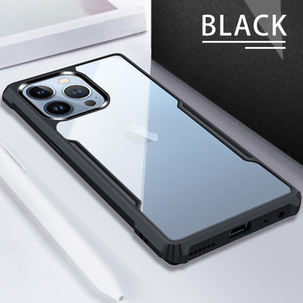 Beetle for Apple iPhone 13 Pro Max Back Case, [Military Grade Protection] Shock Proof Slim Hybrid Bumper Cover (Black)
