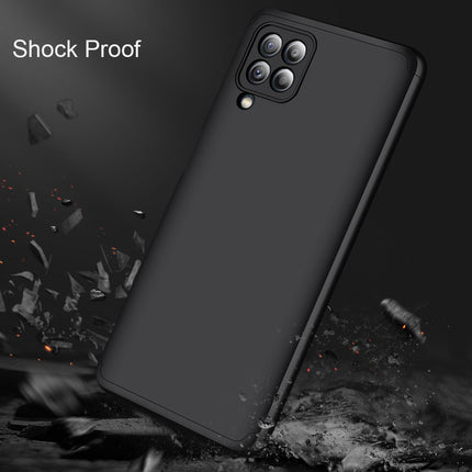 Double Dip Full 360 Protection Back Case Cover for Samsung Galaxy M32 (Black)