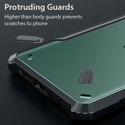 Mobizang Bull Back Cover for OnePlus 10T , [Military Grade Protection] Shock Proof Slim Hybrid Bumper Case (Black)