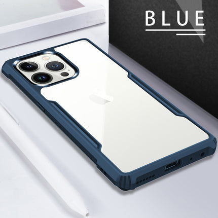Beetle for Apple iPhone 13 Pro Back Case, [Military Grade Protection] Shock Proof Slim Hybrid Bumper Cover (Blue)