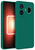 Mobizang Matte Lens Protective Flexible Back Cover for Realme GT Neo 5 (5G) | Slim Silicone with Soft Lining Shockproof Full Body Bumper Case (Green)