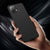 Twill Shock Proof Soft Flexible Back Case Cover for Xiaomi Mi 11 Lite (Black)
