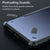 Mobizang Bull Back Cover for Oppo Reno 7 (5G), Shockproof Slim Hybrid Clear Case (Black)