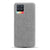 Woven Soft Fabric Case for Realme 8 Pro / Realme 8 (4G) Back Cover, Shock Protection Slim Hard Anti Slip Back Cover (Grey)