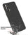 Soft Fabric Hybrid for OnePlus Nord CE (5G) / One Plus Nord CE (5G) Back Cover, Shockproof Protection Slim Hard Back Case (Black)