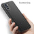 Silk Smooth Finish [Full Coverage] All Sides Protection Slim Back Cover For Xiaomi Redmi Note 10 /  Note 10S (Black)