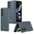 Mobizang Ultra Thin Back Case for Samsung Galaxy Z Fold 5 | Full Body Protection Hard Back Cover, Gray Green