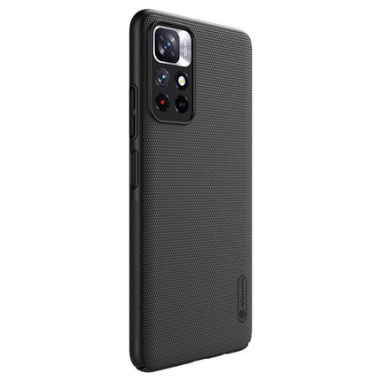 Nillkin Super Frosted Shield Hard Back Cover Case for Xiaomi Redmi Note 11T (5G) (Black)