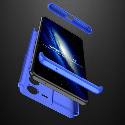 Mobizang Double Dip Full 360 Protection Back Case Cover for Vivo V25 PRO (5G) (Blue)