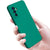 Matte Lens Protective Back Cover for Vivo V23E , Slim Silicone with Soft Lining Shockproof Flexible Full Body Bumper Case (Green)