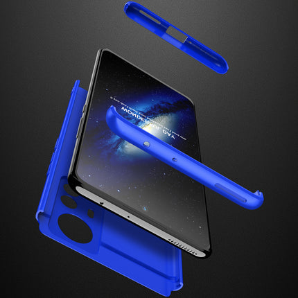 Double Dip Full 360 Protection Back Case Cover for Xiaomi 12 Pro (5G) (Blue)