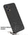 Soft Fabric Hybrid Protective Back Case Cover for Realme 9 Pro (Black)