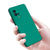 Matte Lens Protective Back Cover for Vivo IQOO 9 , Slim Silicone with Soft Lining Shockproof Flexible Full Body Bumper Case (Green)