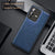Tux Back Case For Vivo V23 (5G) , Slim Leather Case with Soft Edge Shockproof Back Cover (Blue)
