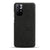 Woven Soft Fabric Case for Redmi Note 11T (5G) Back Cover, Shock Protection Slim Hard Anti Slip Back Cover (Black)