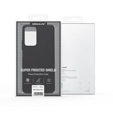 Nillkin Super Frosted Shield Hard Back Cover Case for Xiaomi 11i HyperCharge (Black)