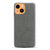 Woven Soft Fabric Case for Apple iPhone 13 Back Cover, Shock Protection Slim Hard Anti Slip Back Cover (Grey)