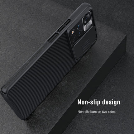 Nillkin Cam Shield Pro Back Cover Case For Xiaomi 11i HyperCharge (Black)