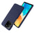 Mobizang Woven Soft Fabric Case for VIVO V25 PRO (5G) Back Cover, Shock Protection Slim Hard Anti Slip Back Cover (Blue)