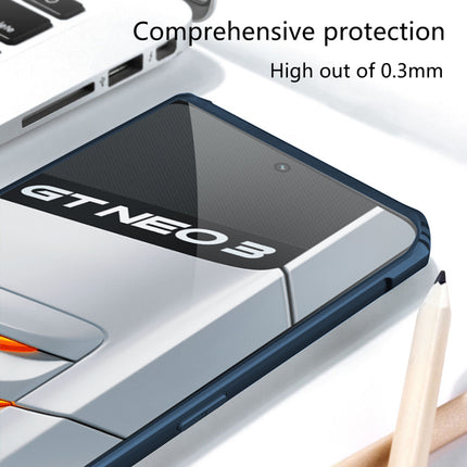 Beetle for Realme GT Neo 3 Back Case, [Military Grade] Shockproof Slim Hybrid Cover (Blue)
