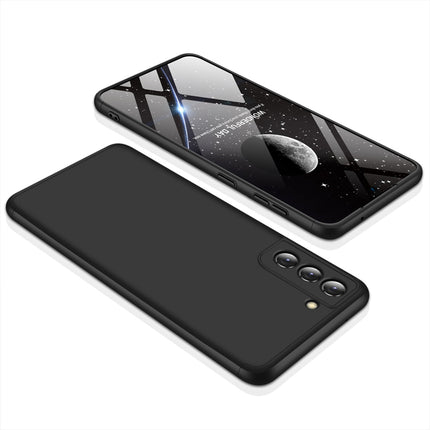 Double Dip Full 360 Protection Back Case Cover for Samsung Galaxy S21 FE (Black)