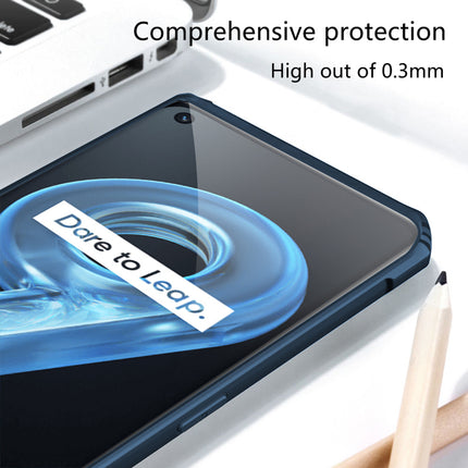 Beetle for Realme 9i Back Case, [Military Grade Protection] Shock Proof Slim Hybrid Bumper Cover (Blue)