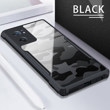 Beetle Camouflage for OnePlus Nord CE 2 Back Case, [Military Grade] Shockproof Slim Hybrid Cover (Black)