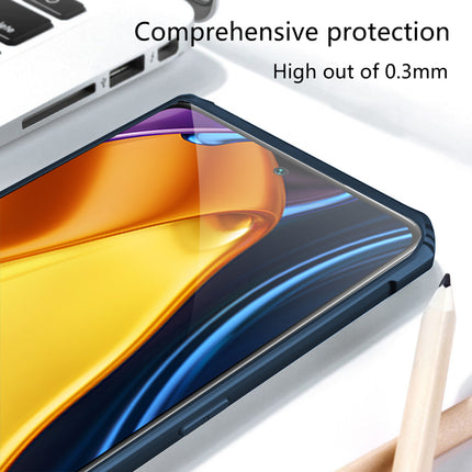 Beetle for Poco M3 Pro Back Case, [Military Grade Protection] Shock Proof Slim Hybrid Bumper Cover (Blue)