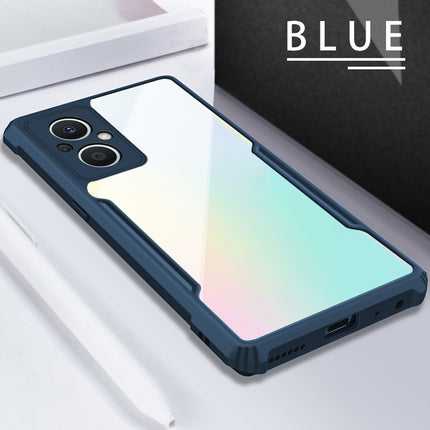 Beetle for Oppo F21 PRO (5G) Back Case, [Military Grade] Shockproof Slim Hybrid Cover (Blue)