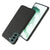 Woven Soft Fabric Case for Samsung Galaxy S22 Plus Back Cover, Shock Protection Slim Hard Anti Slip Back Cover (Black)
