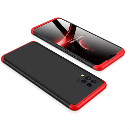 Double Dip Full 360 Protection Back Case Cover for Samsung Galaxy M42 (Red,Black)