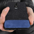 Fabric + Leather Hybrid Protective Case Cover for Oneplus 6 -  Black , Blue - Mobizang