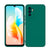 Matte Lens Protective Back Cover for Vivo V23E , Slim Silicone with Soft Lining Shockproof Flexible Full Body Bumper Case (Green)