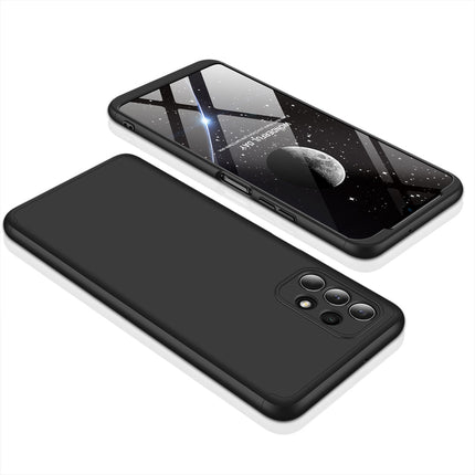 Double Dip Full 360 Protection Back Case Cover for Samsung Galaxy A32 (4G) (Black)