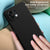 Matte Lens Protective Back Cover for Xiaomi Mi 11 Lite , Slim Silicone with Soft Lining Shockproof Flexible Full Body Bumper Case , Black