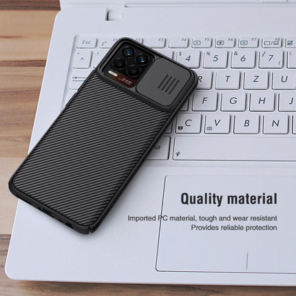 Nillkin Realme 8 Pro / Realme 8 (4G) Case, CamShield Series Case with Slide Camera Cover Slim Protective Case (Black)