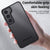 Mobizang Shield Frosted Acrylic Back Shock Proof Case Cover for Samsung Galaxy S23 Plus (Black)