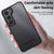 Mobizang Shield Frosted Acrylic Back Shock Proof Case Cover for Samsung Galaxy S23 (Black)