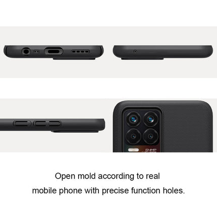 Nillkin Frosted Shield Hard Back Case Cover for Realme 8 Pro / Realme 8 (4G) (Black)