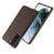 Woven Soft Fabric Case for Samsung Galaxy S22 Back Cover, Shock Protection Slim Hard Anti Slip Back Cover (Brown)