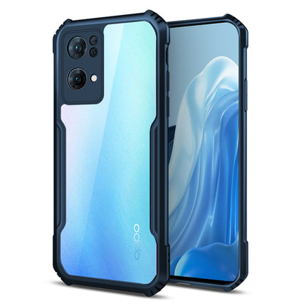 Beetle for Oppo Reno 7 Pro (5G)  Back Case , [Military Grade Protection] Shock Proof Slim Hybrid Bumper Cover (Blue)