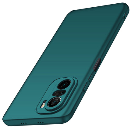 Silk Smooth Finish [Full Coverage] All Sides Protection Slim Back Cover For Xiaomi Mi 11X / 11X Pro (Green)