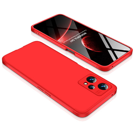 Double Dip Full 360 Protection Back Case Cover for Realme 9 PRO (Red)
