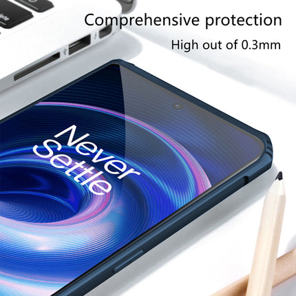 Beetle for OnePlus 10R Back Case, [Military Grade] Shockproof Slim Hybrid Cover (Blue)